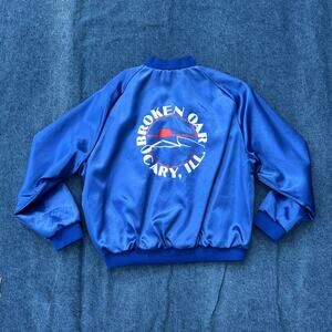 80s Aristo Jac Broken Oar Marina Bar & Grill custom varsity bomber jacket